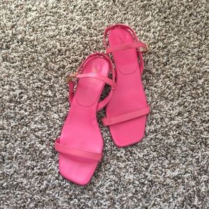 Amalfi square toe sandals